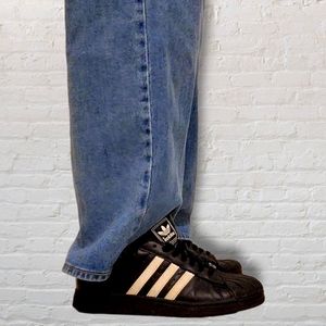 Adidas Originals Superstar Shoes Y2K Black Shell Sneakers